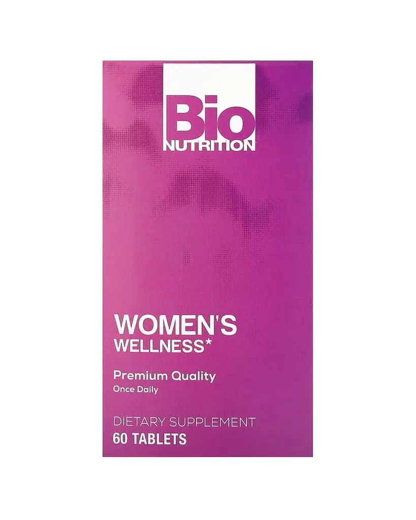 Bio Nutrition, Suplemento Bio Nutrition Bienestar de la Mujer, 60 comprimidos