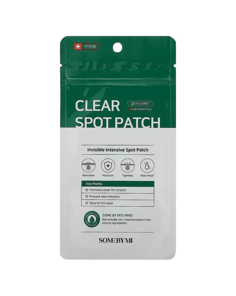 SOME BY MI, Parches "Miracle Clear Spot" para reducir y tratar granos e imperfecciones 18 parches