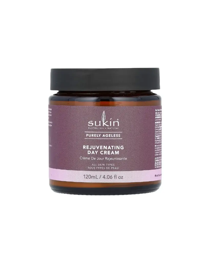 SUKIN, Crema hidratante y rejuvenecedora para el día, 120 ml