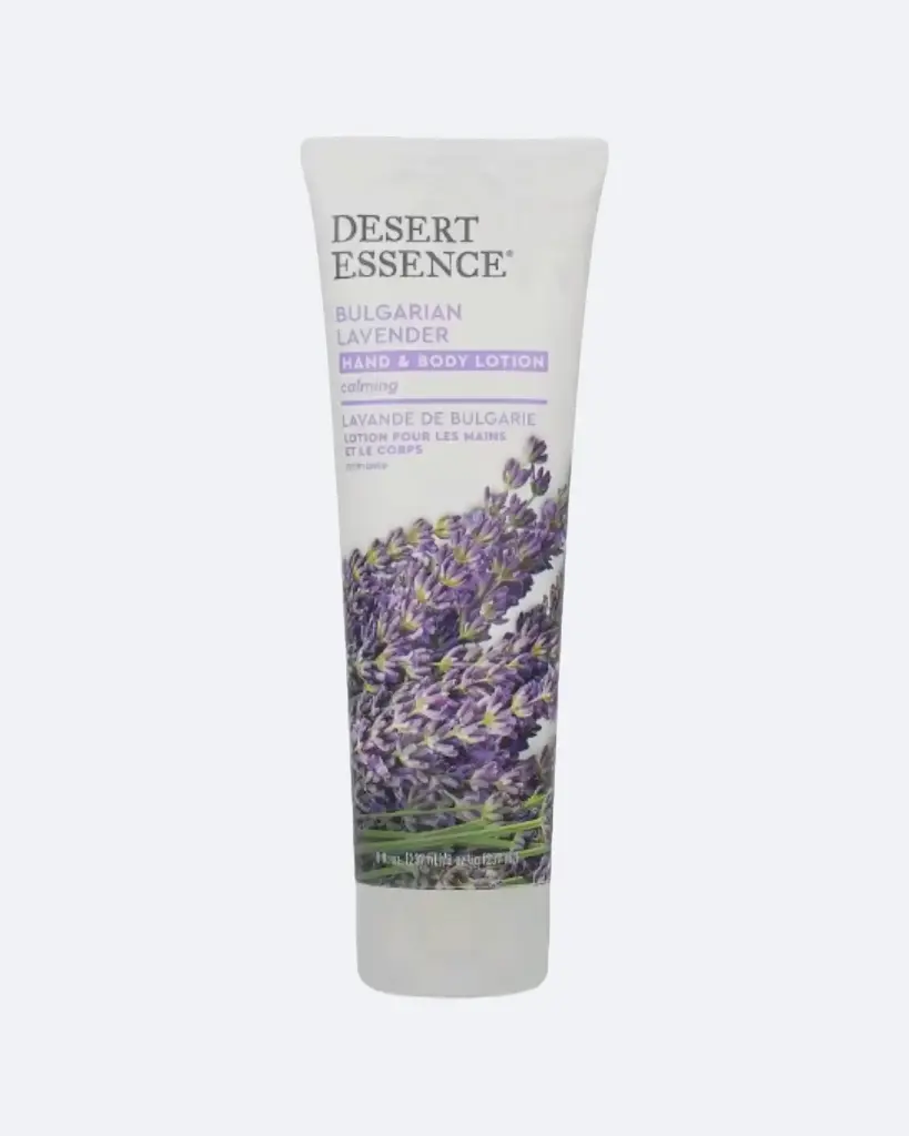 Desert Essence, Crema para manos y cuerpo, lavanda búlgara orgánica 237 ml