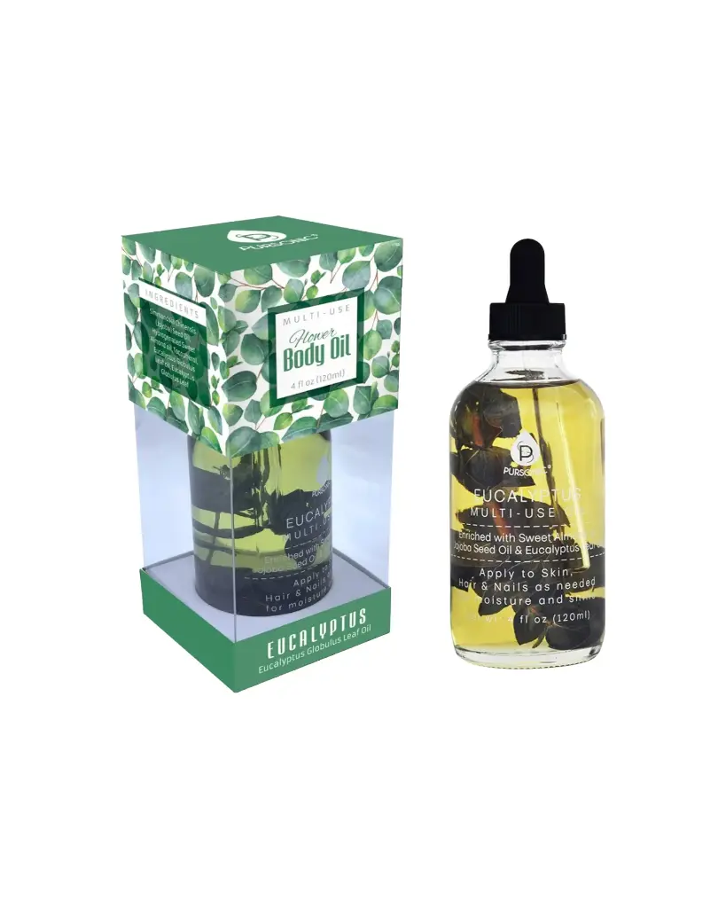 Brookstone, Aceite de Eucalipto para hidratar el cuerpo, cabello y uñas, 120 ml