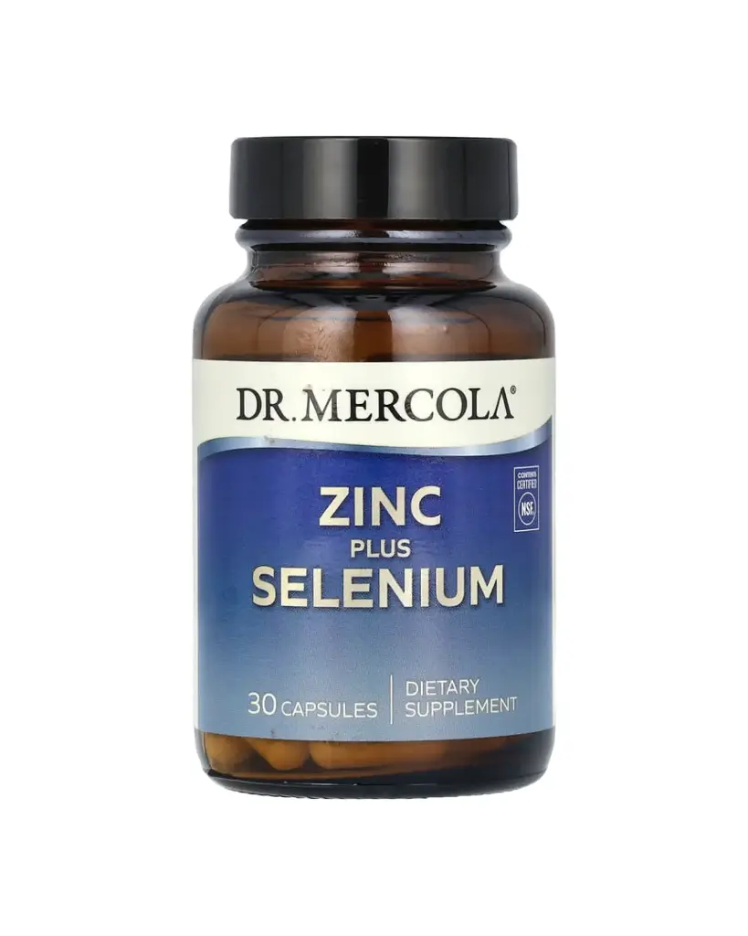Dr. Mercola, Zinc más selenio, 90 cápsulas