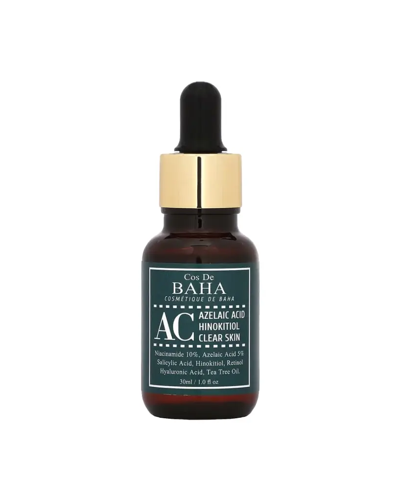 Cos De BAHA, AC, Hinokitiol con ácido azelaico para la piel, 30 ml (1 oz. Líq.)