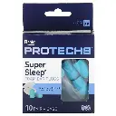 Flents, Protechs, Supersueño, Tapones para los oídos de espuma, 10 pares más estuche