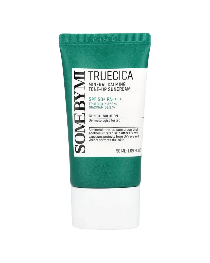 SOME BY MI, TRUECICA, Protector solar con efecto hidratante y calmante, FPS +50 PA++++, 50 ml (1,69 oz. líq.)