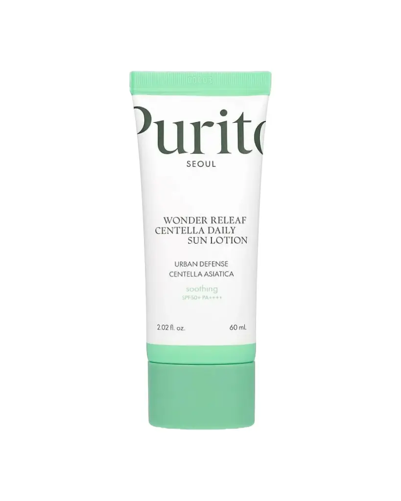 Purito, Protector solar de uso diario con Centella, FPS +50 PA+, 60 ml (2,02 oz. líq.)