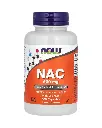 Now Foods, NAC, N-acetilcisteína con selenio, 100 cápsulas