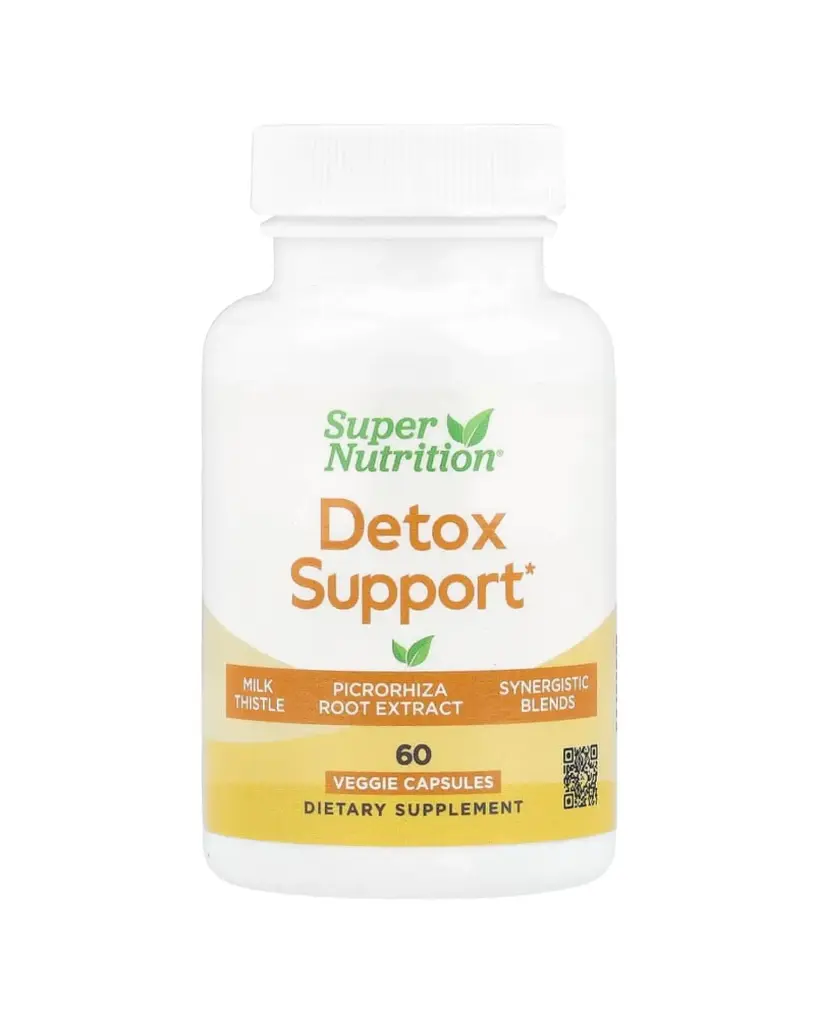 Super Nutrition, Suplemento alimenticio de refuerzo para la desintoxicación, 60 cápsulas vegetales