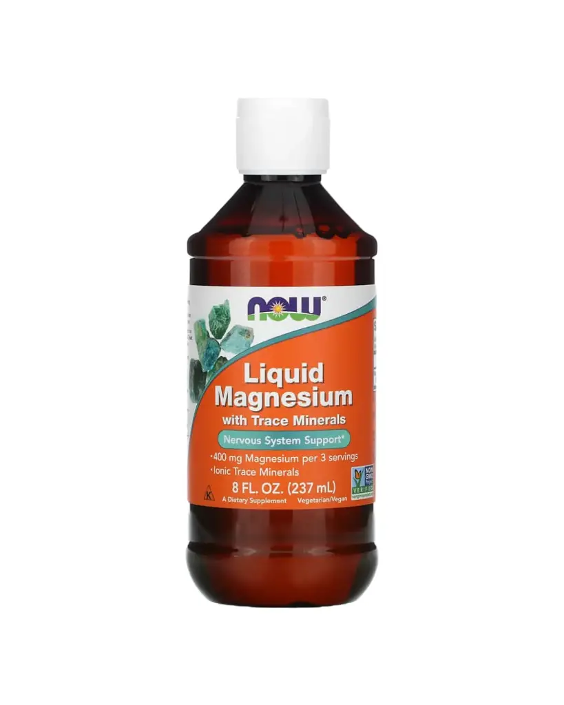 Now Foods, Magnesio líquido con oligoelementos, 237 ml (8 oz. Líq.)