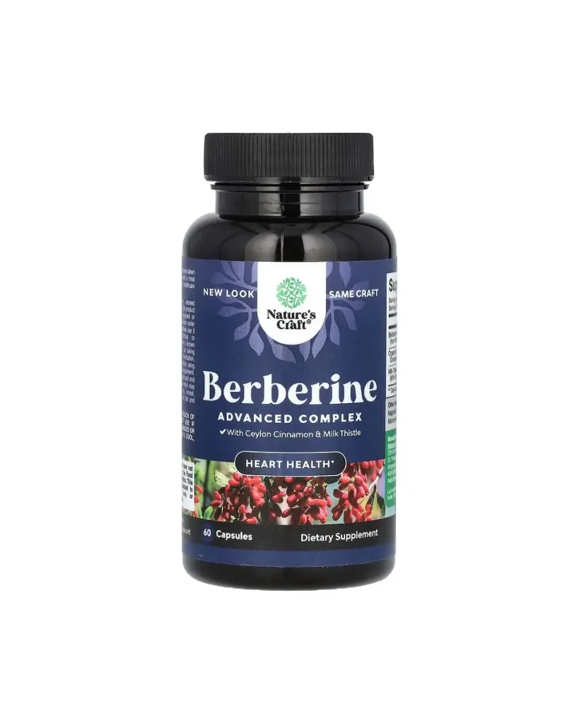 Nature's Craft, Berberina, Complejo avanzado, 60 cápsulas