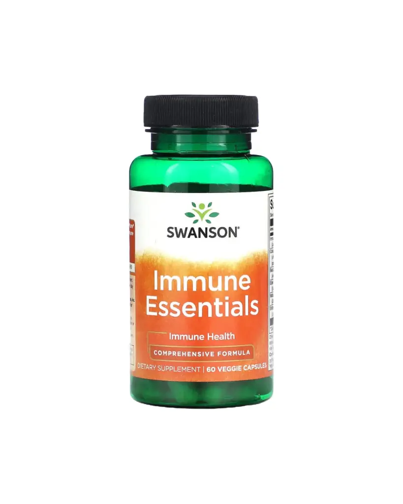 [A0300] Swanson, Esenciales para el sistema inmunitario` 60 cápsulas vegetales