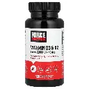 Force Factor, Vitaminas D3 y K2, 120 cápsulas vegetales