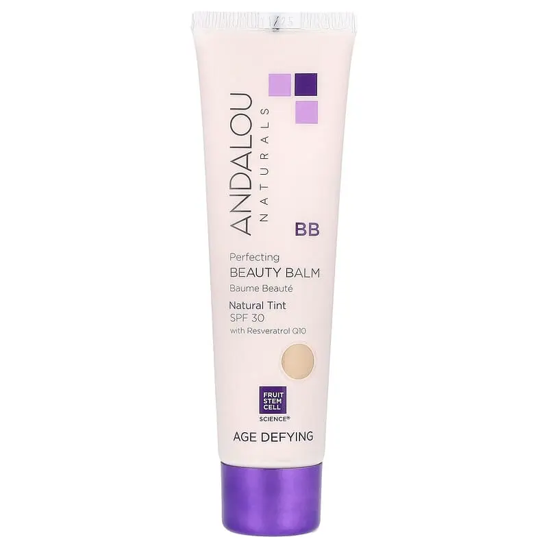 Andalou Naturals, Bálsamo de belleza BB perfeccionador, FPS 30, Tinte natural, 58 ml (2 oz. líq.)