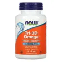NOW Foods, Tri-3D Omega, 330 EPA/220 DHA, 90 cápsulas blandas