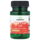 Swanson, Aceite de hígado de bacalao, Doble concentración, 30 cápsulas blandas