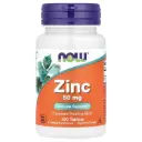 NOW Foods, Zinc, 50 mg, 100 comprimidos