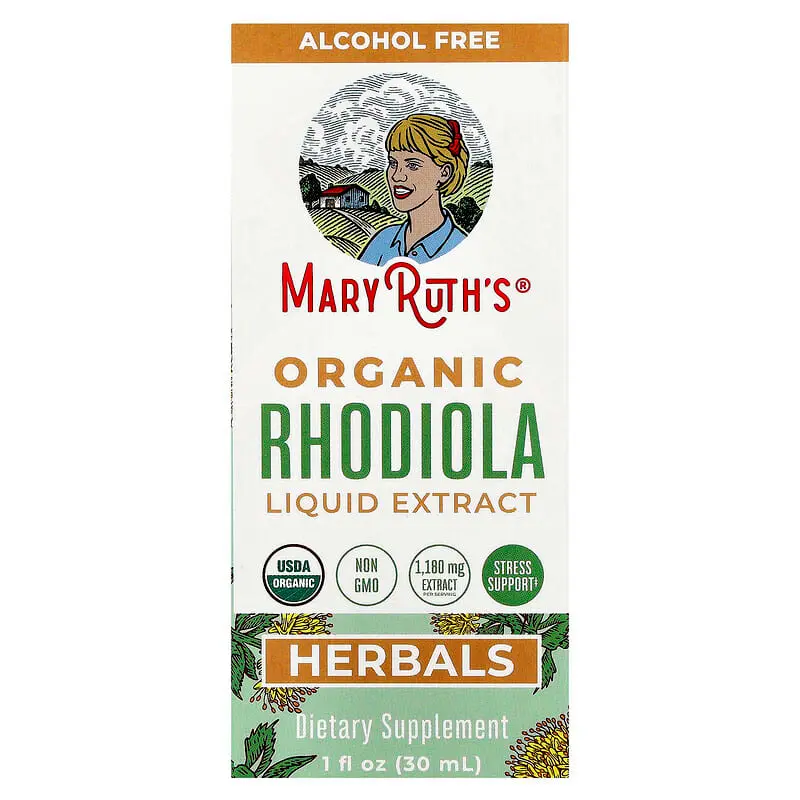 MaryRuth's, Extracto líquido de rodiola orgánica, 30 ml (1 oz. líq.)