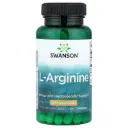 Swanson, L-arginina, 500 mg, 100 cápsulas