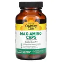 Country Life, Max-Amino Cápsulas con Vitamina B-6, 180 Cápsulas Vegetarianas. 