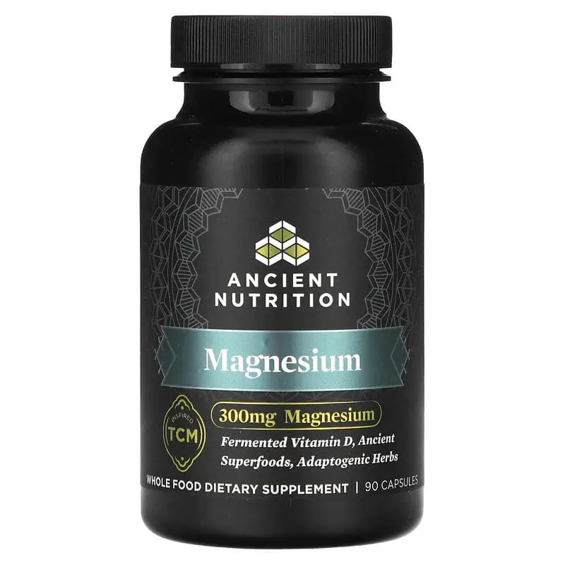 [A0499] Ancient Nutrition, Magnesio, 90 cápsulas