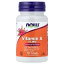 NOW Foods, Vitamina A, 3000 mcg (10.000 UI), 100 cápsulas blandas