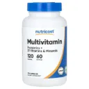 Nutricost, Suplemento multivitamínico, Probióticos, más 22 vitaminas y minerales, 120 cápsulas