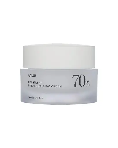 [A0042] ANUA, Crema calmante intensa al 70% de Heartleaf para reducir la irritación de la piel, 50 ml