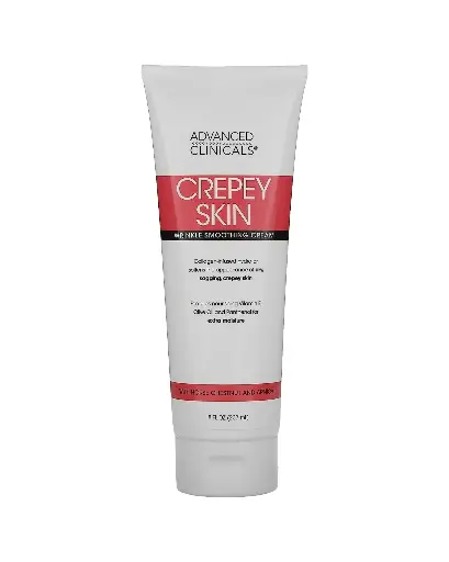 [A0073] Advanced Clinicals, Crema suavizante para arrugas con Castaño de Indias y Árnica 237 ml