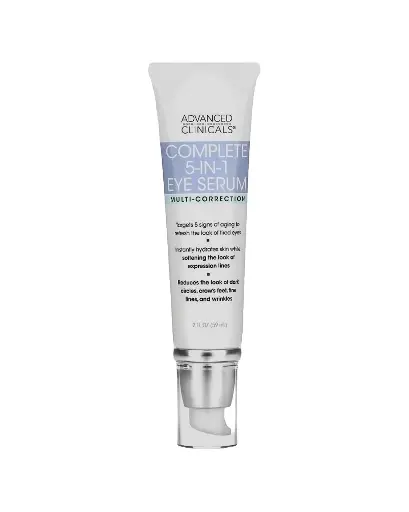 [A0111] Advanced Clinicals, Sérum corrector múltiple de contorno de ojos 5 en 1, 59 mll