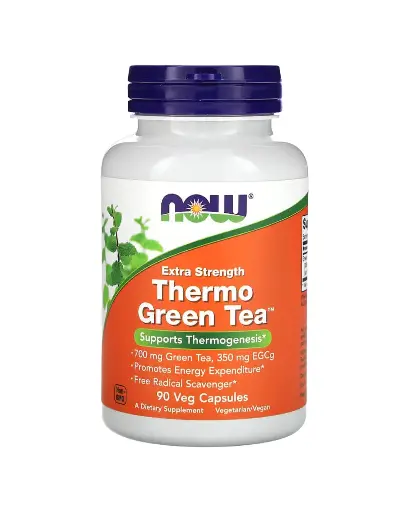 [A0154] NOW Foods, Extracto de té verde, 400 mg, 100 cápsulas vegetales