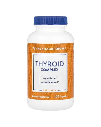 [A0172] The Vitamin Shoppe, Complejo para la tiroides, 100 cápsulas