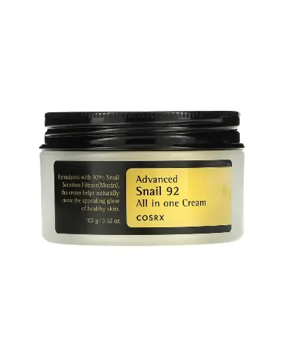 [A0176] CosRx, Baba de caracol avanzada 92, Crema todo en uno, 100 ml