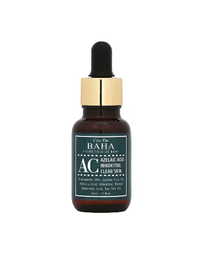 [A0189] Cos De BAHA, AC, Hinokitiol con ácido azelaico para la piel, 30 ml (1 oz. Líq.)