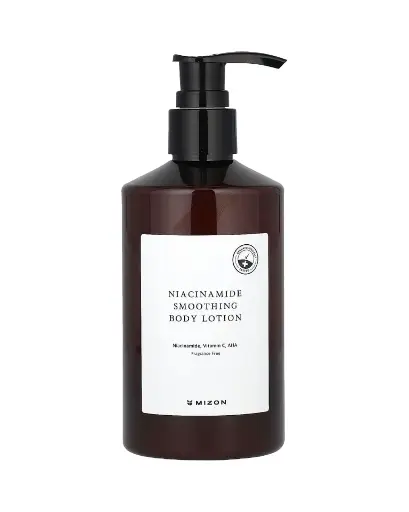 [A0192] MIZON, Loción corporal suavizante con niacinamida, Sin fragancia, 300 ml (10,14 oz. líq.)
