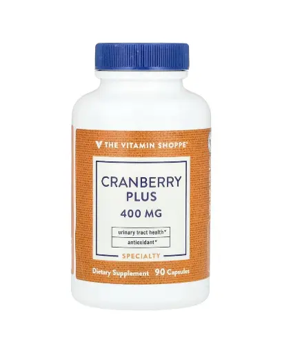[A0197] The Vitamin Shoppe, Arándano rojo plus, 400 mg, 90 cápsulas