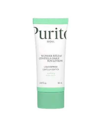 [A0203] Purito, Protector solar de uso diario con Centella, FPS +50 PA+, 60 ml (2,02 oz. líq.)