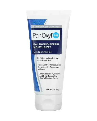 [A0239] PanOxyl, PM, Humectante facial reparador y equilibrante con niacinamida` 85 g (3 oz)