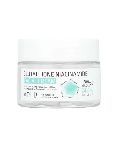 [A0240] APLB, Crema facial con Glutatión y niacinamida, 55 ml (1,86 oz. líq.)