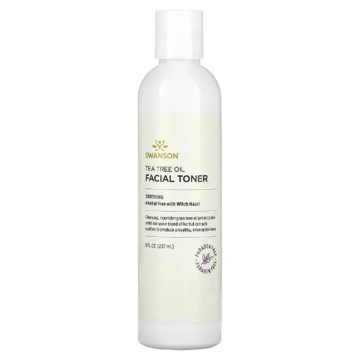 [A0359] Swanson, Tónico facial con aceite de árbol del té, 237 ml (8 oz. Líq.)
