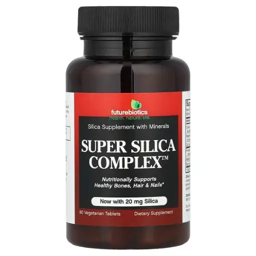 [A0372] Futurebiotics, Super complejo de sílica, 60 comprimidos vegetales