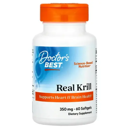 [A0379] Doctor's Best, Kril real, 60 cápsulas blandas