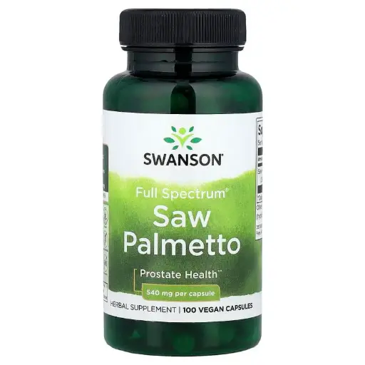 [A0387] Swanson, Saw Palmetto 540 mg 100 Cápsulas 
